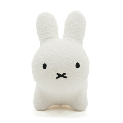 Bruna bonbon ホワイト ides BRUNA BON BON Fluffy White Rabbit Miffy Fuwamoko W28 mm