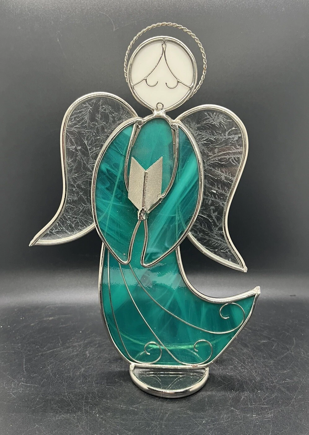 Stained Glass Choir Angel 9” Tall