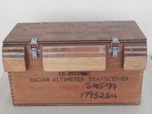 Ex Mod Military Wooden Storage Box With Foam 1r6e Ebay