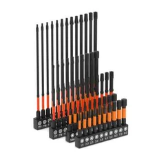 Impact Torx Bit Set-3/6 Inch (T7-T40) & Impact Hex Head Allen Wrench Drill Bit