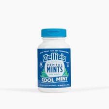 Zellie's  100 Xylitol Sugar Free Cool Mint Breath Mints  Non-GMO Low-Calor...