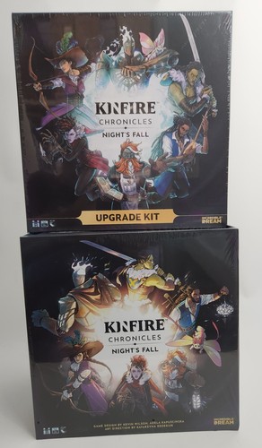 Kinfire Chronicles Kickstarter Ed + Upgrade Kit by Incredible Dream SEALED