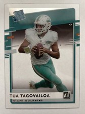 2020 Tua Tagovailoa Clearly Donruss Rated Rookie #RR-TT RC Dolphins