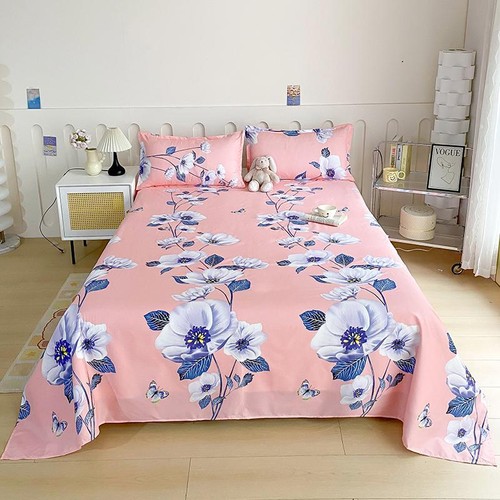 Bedspread Cotton Flower Multicolor Modern Solid Romantic Machine Washable Decor - Picture 29 of 40