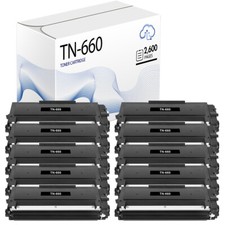 10 pcs TN660 Toner Cartridge for Brother TN630 MFC-L2700DW DCP-L2540DW HL-L2320D