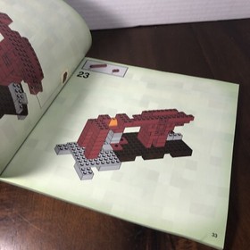 LEGO Minecraft: The Nether Fortress 21122 Instruction MANUAL  ONLY  Booklet