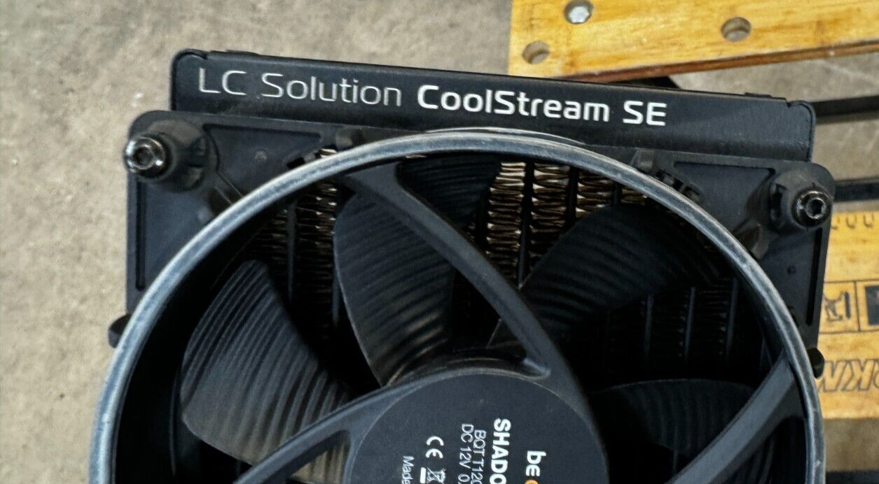 EKWB EKCoolstream SE 360 slim triple PC Watercooling Radiator & 3 x