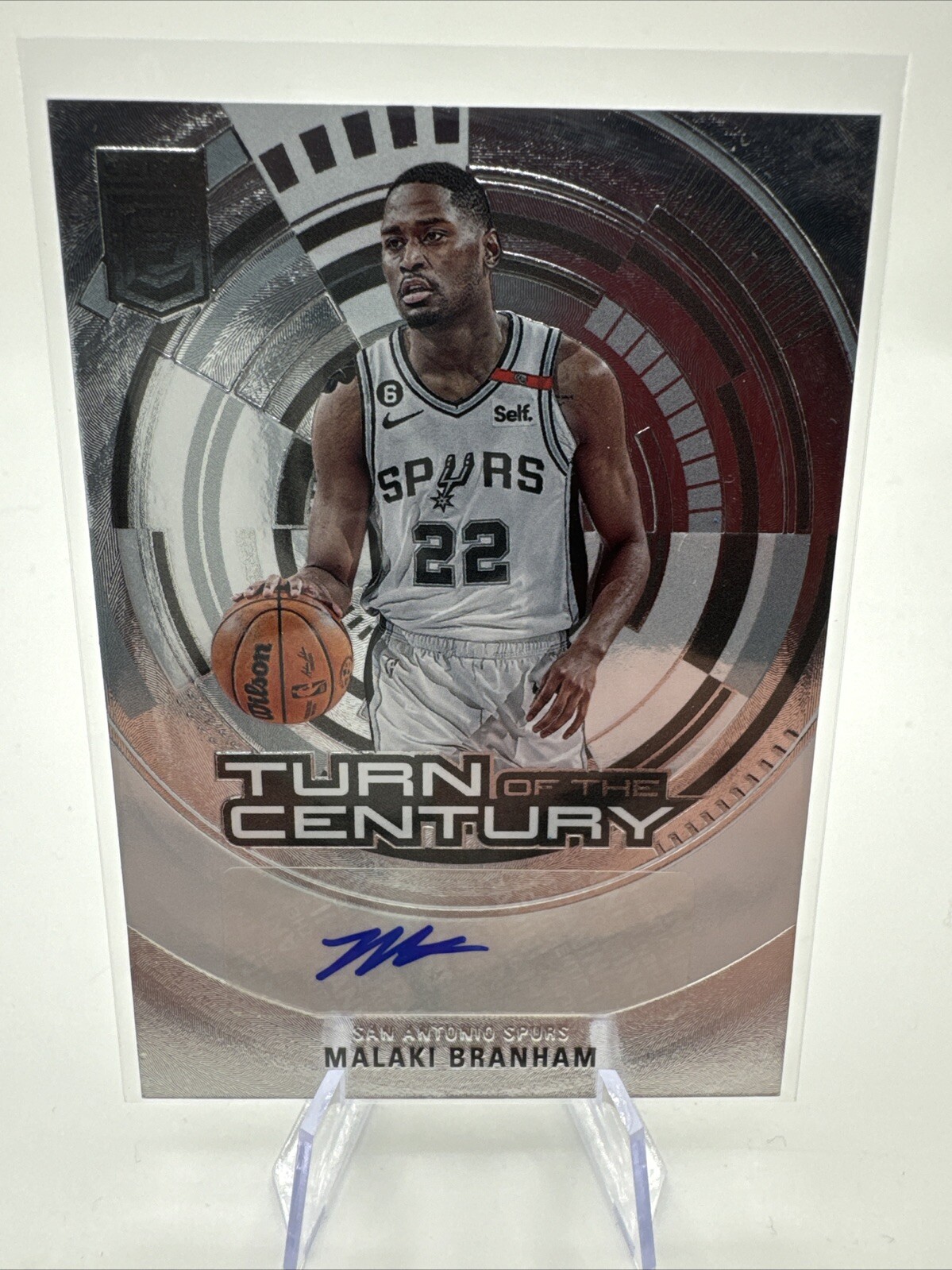 2023-24 Elite - Turn of the Century Signatures #TCS-MAL Malaki Branham