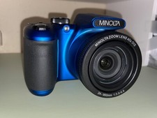 Minolta MN40Z ProShot 20MP/1080P FHD Digital Camera With 40x Optical Zoom Blue