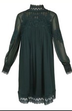 Ted Baker Annead High Neck Lace Tunic Dress