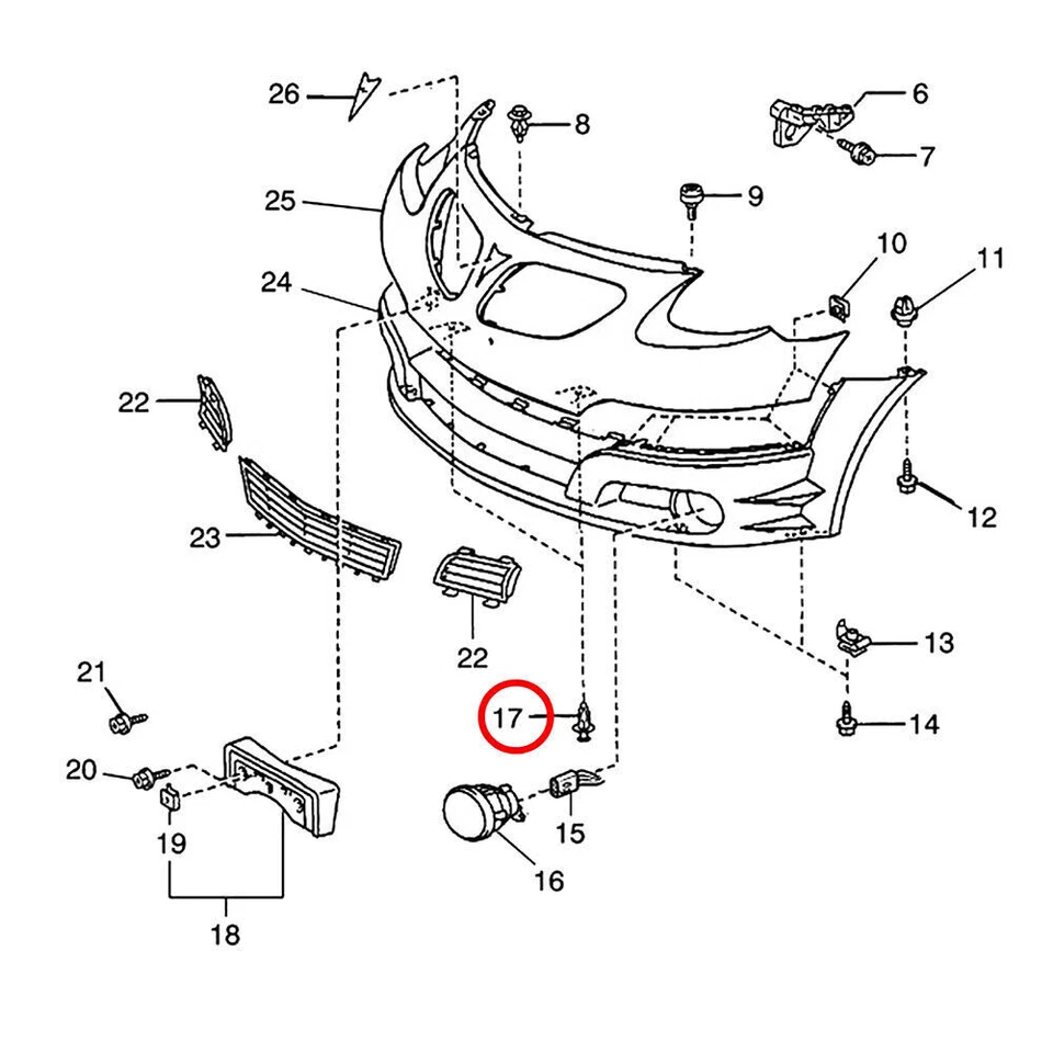 Retenedores tipo empuje X50 para Toyota Lexus 52161-16010/02020 Foto 4 de 4