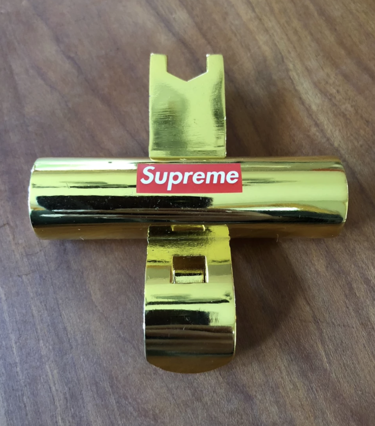 Supreme Skate Tool s/s 2013 Gold Silver polished RARE Box