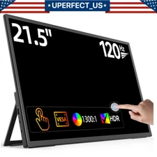 UPERFECT 21.5" 120HZ Touch Portable Monitor Screen Display For PS5 4 RPi Laptop