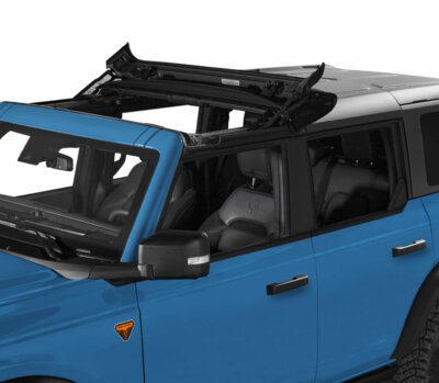 NEW Bestop Sunrider in Black Diamond for Ford Bronco 4 door, 52461-35
