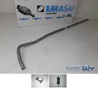 Imasaf Auspuff Hosenrohr+Anbauteile für Fiat 127 Fiorino/Seat 127 0.9 1976-1982
