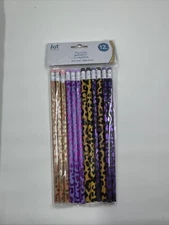 Jot Pencils #2 Lead 12 pack Cheetah