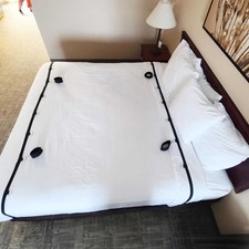 Bed Restraint Harness Set Handcuffs Ankle Cuffs Bondage Couples Roleplay Game SM