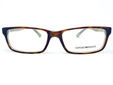 NEW Emporio Armani EA3061 5394 Mens Havana/Olive Eyeglasses Frames 55/16 140