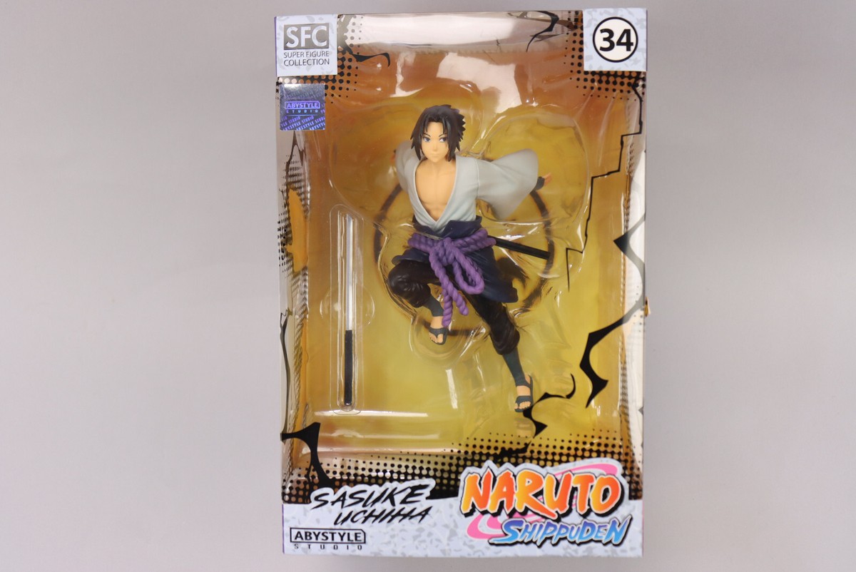 Abystyle Studio SFC Naruto Shippuden Sasuke Uchiha Figure #34 New 