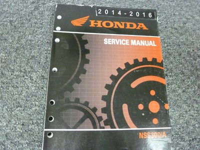 2014 2015 2016 Honda NSS300 NSS300A Forza Scooter Shop Service Repair Manual