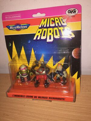 Galoob Micro Machines Z-Bots ZBots SET of 3 ROBOTS #6 MOC