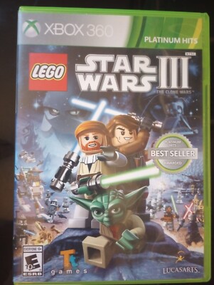 LEGO Star Wars III: The Clone Wars (Microsoft Xbox 360, 2011) ****TESTED****