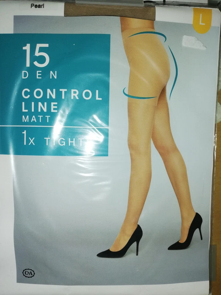 Gr. 44 46 NEU -3 Fein Strumpfhosen Esda, C&A, Ergora 20 den, Graphit, Braun u.a. - Bild 4 von 4