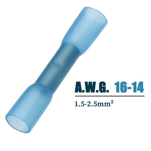 400/100PCS Heat Shrink Wire Connectors Waterproof Butt Terminal Crimp Splice Kit - Picture 23 of 36