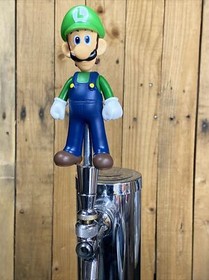 Luigi Beer Tap Handle Super Mario Bros NES Kart Video Game Plumber Nintendo