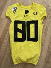 Oregon Ducks Game Used Jersey #80 Game Worn Jersey