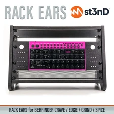 RACK EARS for BEHRINGER CRAVE / EDGE / GRIND / SPICE with PATCH CABLE HOLDER