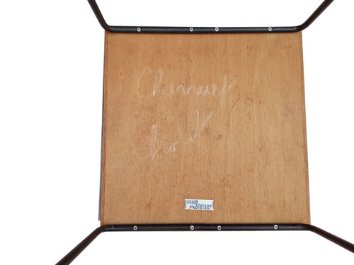 Paire Anciennes Tables Volantes Pierre Guariche Pour Steiner Design Années 1950 - Bild 13 von 14
