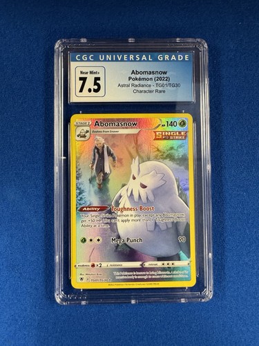 Abomasnow graded CGC 7.5 for sale on eBay