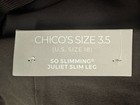 Chico's So Slimming Juliet Slim Leg Stretch Pants Brown Rayon NWT SIZE 18 — photo 6