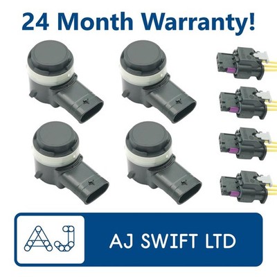 Parkhilfe Sensoren für Mini Countryman F60 2017-2024 Schwarz Heck PDC 4pc 3-Pin