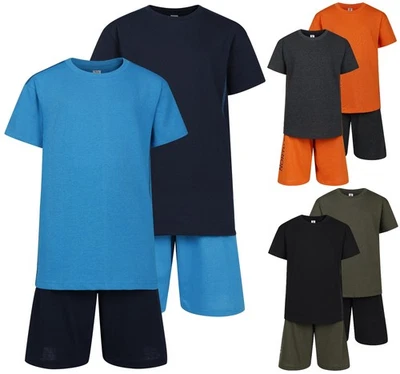 NORTH EAST® Boys 2 Pack Short Pyjamas Nightwear PJ Sets Twin Pack 11 to 18 Years #NorthEast