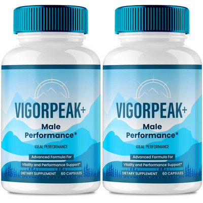 VigorPeak Capsules, Advanced Vigor Peak Natural Pills Maximum Strength (2 Pack)