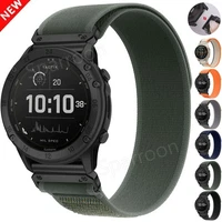 Nylon Strap Band for Garmin Fenix 8 7 7S 7X Solar 6 6S 6X Pro 5 5S 5X Plus Watch