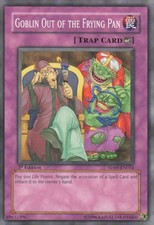 1996 Yu-Gi-Oh! TCG SD09-EN034 Goblin Out Of The Frying Pan Trap Card 1st Edition