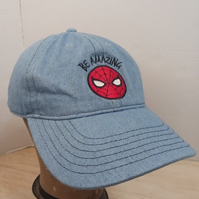 Spider-Man ''Be Amazing'' Strapback Hat Embroidered Disney Parks Marvel