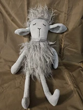 Grey Soft Plush Lamb
