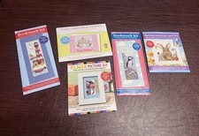 Lot of 6 Cross Stitching Projects From The World of Cross Stitching