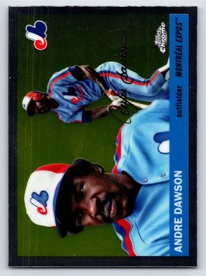 2025 Topps Chrome Platinum #425 Andre Dawson Montréal Expos