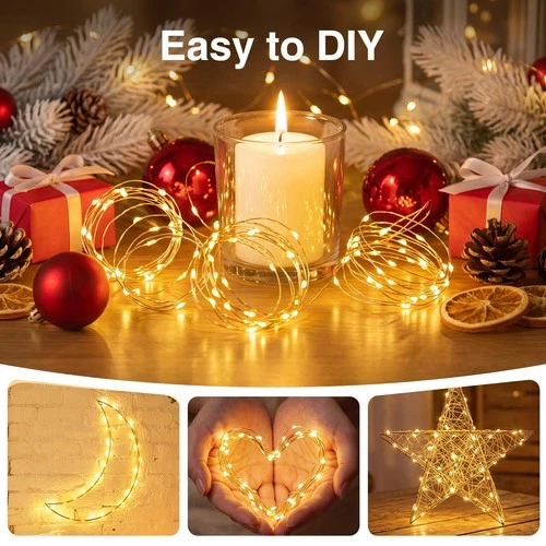 litogo LED Fairy Lights, Battery, Timer, 3 m, photo 4