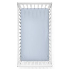 Fitted Crib Sheet, Breathable  Temperature-Regulating Bamboo Viscose Fabric ...