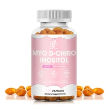 Myo-Inositol Supplement 1000MG for PCOS with Ashwagandha and Vitamin D 120 Caps