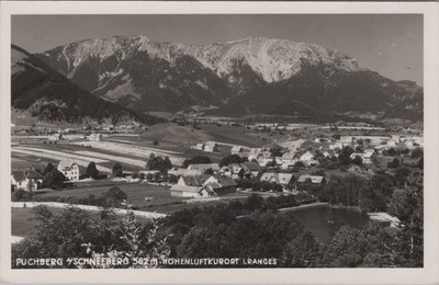 EK102, Foto, Ansichtskarten, Postkarten, Kurort Ranges, Puchberg, Schneeberg