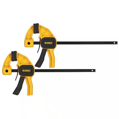 2 Pack 4.5 in. Trigger Clamps with 1.5 in Throat Depth NEW