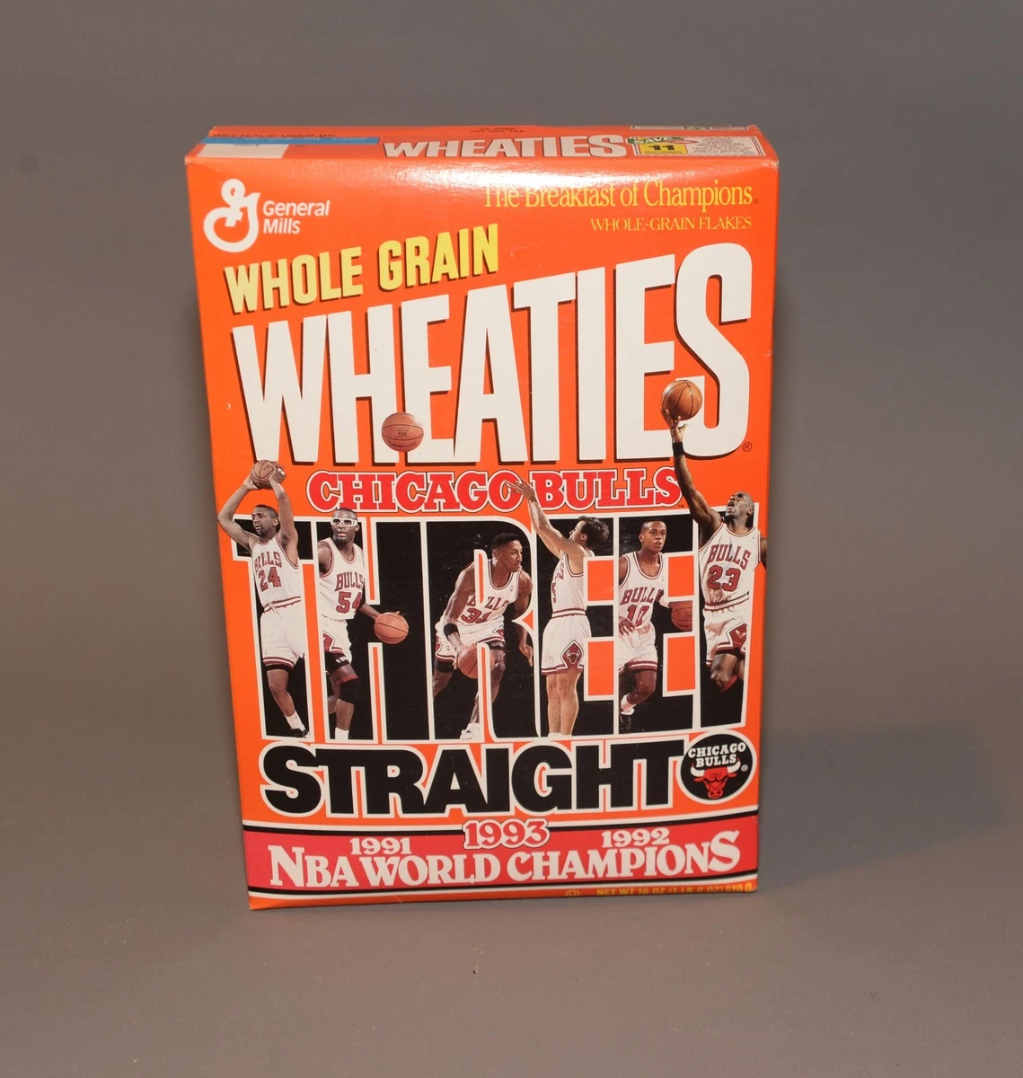 Basketball Chicago Bulls 1993 Vintage Sports Cereal Boxes for sale