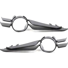 New Set of 2 Fog Light Trims Driving Lamp Driver & Passenger Side 323 328 Pair